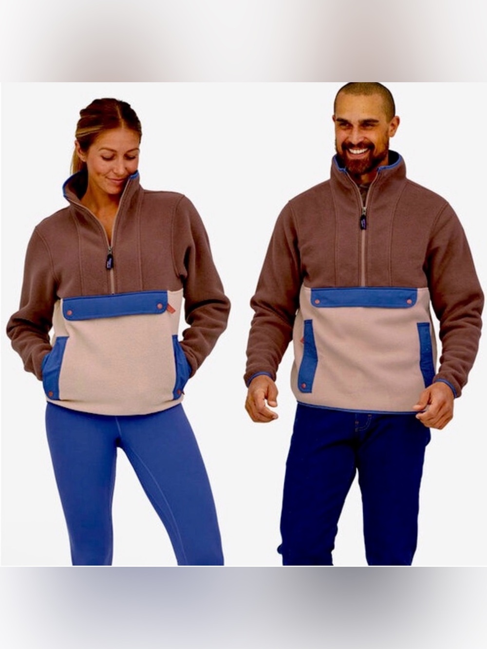 Patagonia Unisex Synchilla Anorak in Stingray Mauve